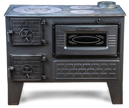 Отопительно-варочная печь МастерПечь ПВ-04 с духовым шкафом, 7,5 кВт в Чернушке