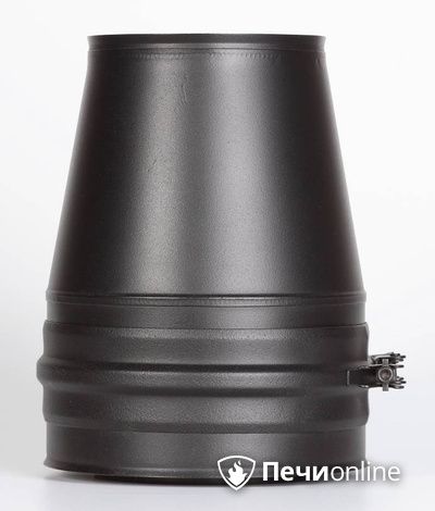 Комплектующие дымохода Schiedel Конус д.150 PM25 (Черный) Permetr в Чернушке