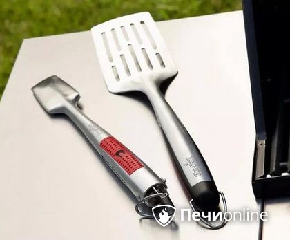 Аксессуар для приготовления на огне Char-Broil Набор инструментов  Medallion Series 2 шт (лопатка+щипцы) в Чернушке