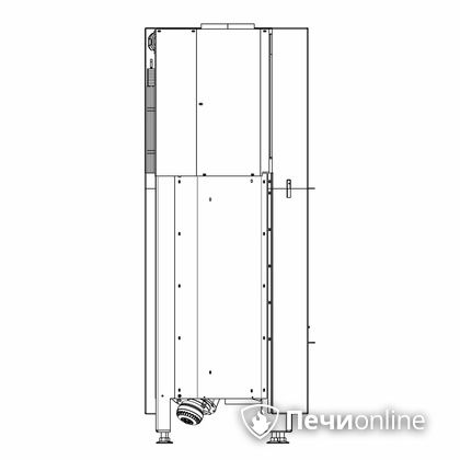 Каминная топка Edilkamin WINDO2 50 в Чернушке