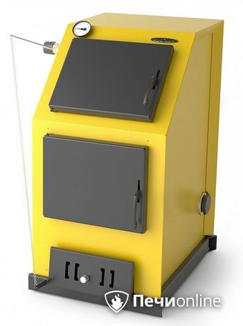 Твердотопливный котел TMF Оптимус Автоматик 25кВт АРТ под ТЭН желтый в Чернушке