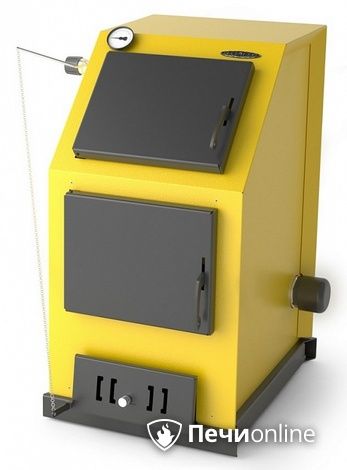 Твердотопливный котел TMF Оптимус Электро 25кВт АРТ ТЭН 6кВт желтый в Чернушке