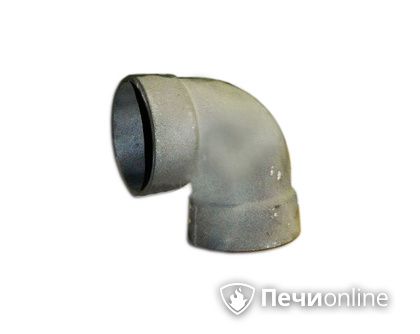 Дымоход Гефест Отвод 90° чугун D130 в Чернушке